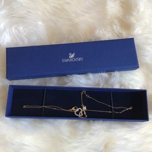 Swarovski Interlocking Hearts Necklace